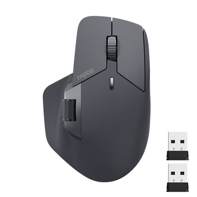 Mouse Rapoo MT760L ou MT760M Multimodo Recarregável 4000 DPI — imagem 1 de 8