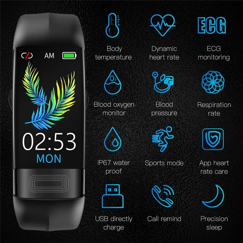 Smartband EFFEOKKI com Monitor ECG e PPG — imagem 14 de 19