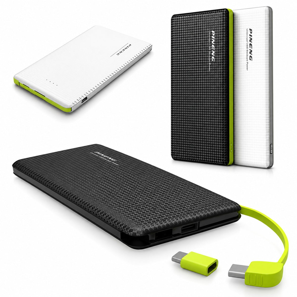 Power Bank 5000mAh ou 10000mAh com Cabo Micro USB Integrado — imagem 7 de 7