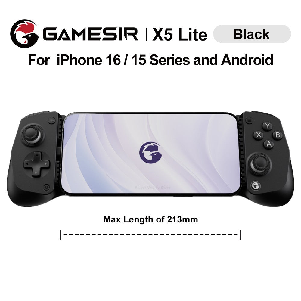 Controle GameSir X5 Lite USB-C para Celular com Joysticks Hall — imagem 2 de 15