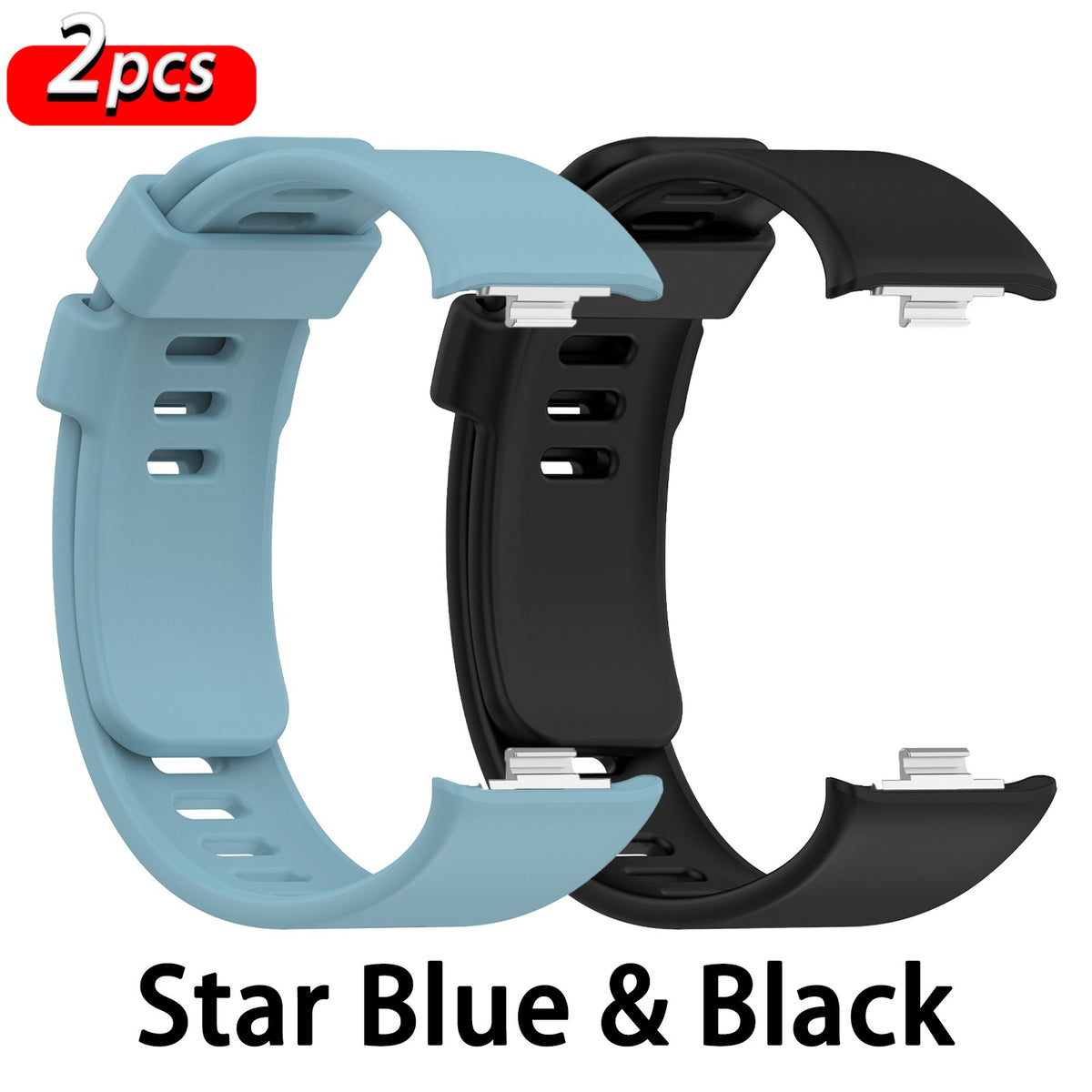 Pulseira CRESTED de Silicone para Xiaomi Mi Band e Redmi Watch — imagem 5 de 20
