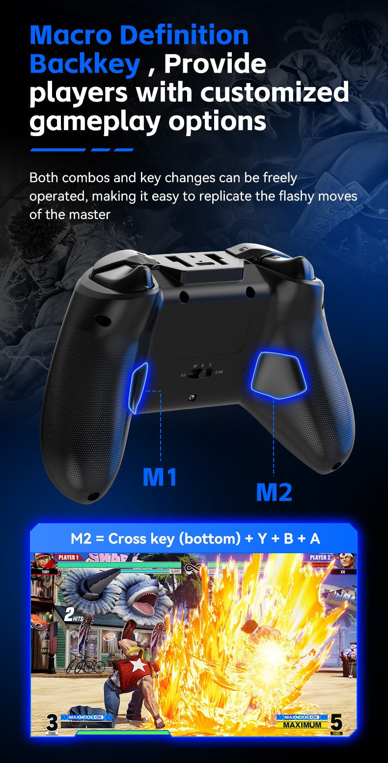 Controle G6 para Jogos com Gatilhos Hall e Opções 2,4 GHz — imagem 9 de 15