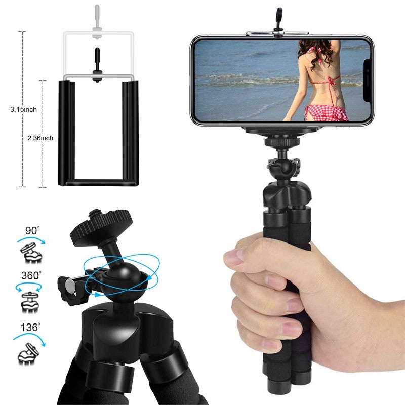 Mini Tripé Polvo Flexível — GoPro, Smartphone e DSLR — imagem 19 de 21