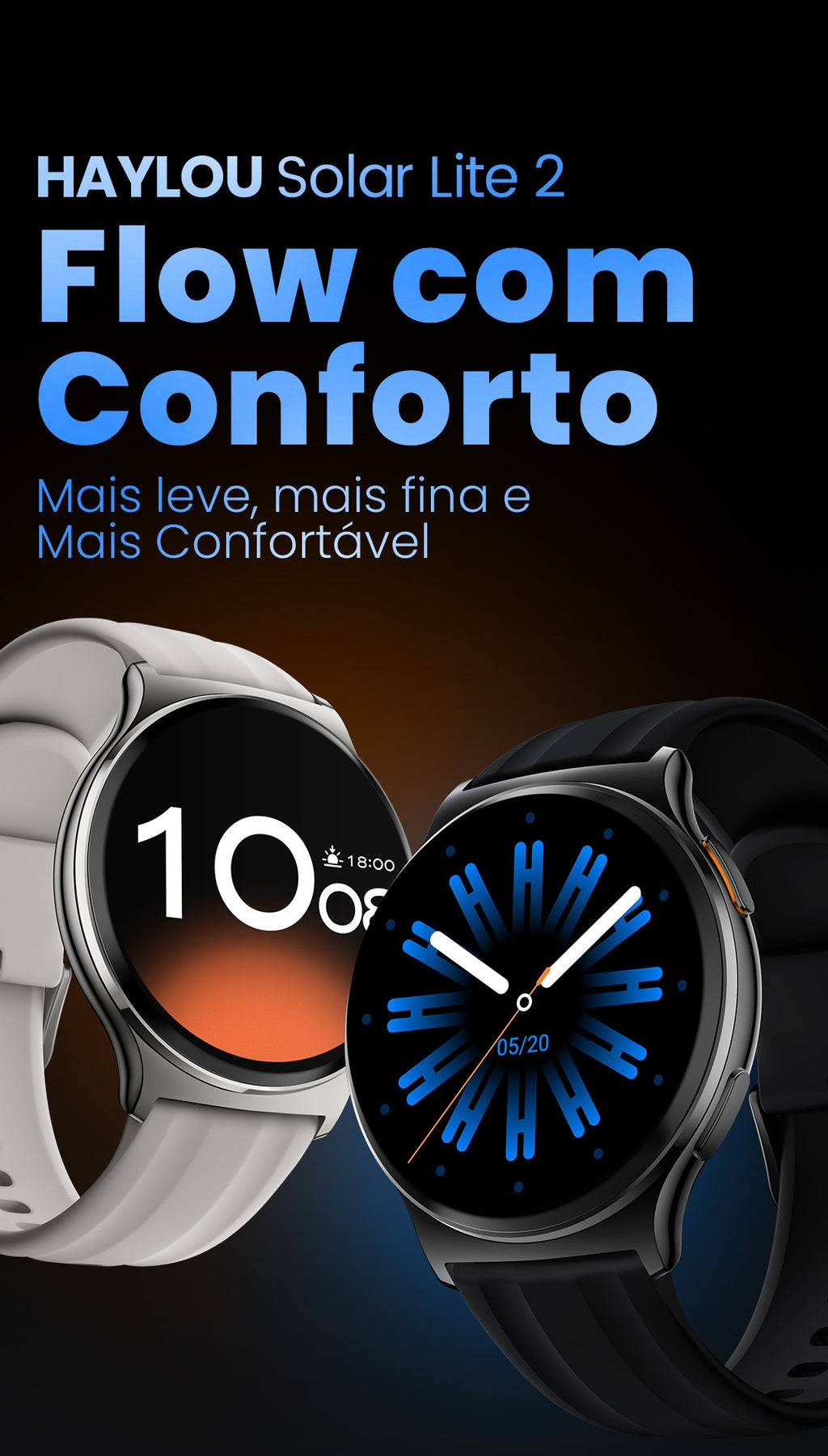 Smartwatch Haylou Solar Lite 2 com Tela AMOLED 1,43" e Bluetooth 5.4 — imagem 16 de 29