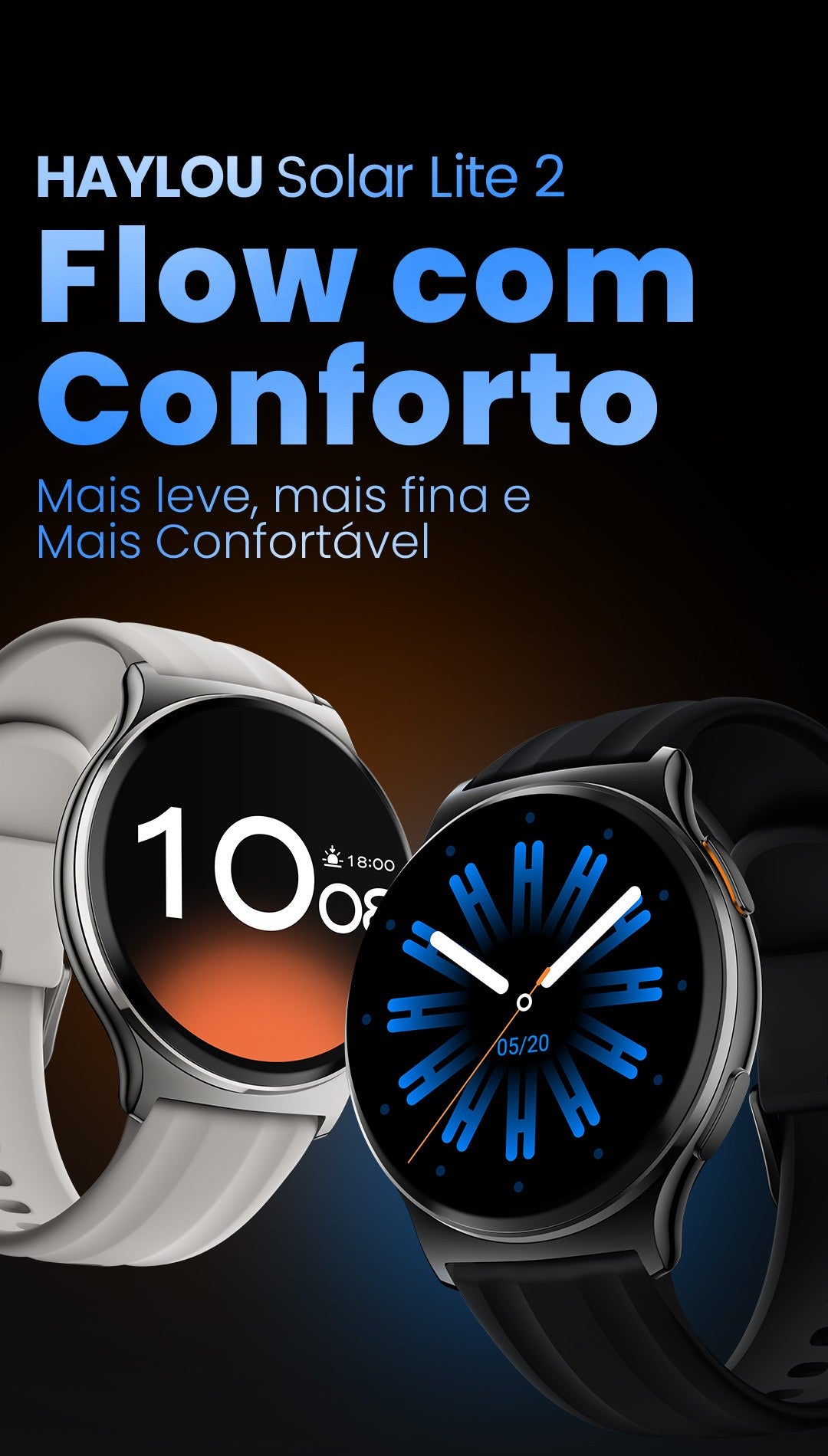 Smartwatch Haylou Solar Lite 2 com Tela AMOLED 1,43" e Bluetooth 5.4 — imagem 16 de 29