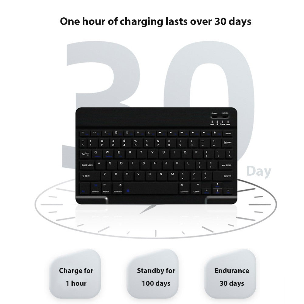 Teclado Bluetooth EMTRA Recarregável com Opção de Mouse — imagem 24 de 24