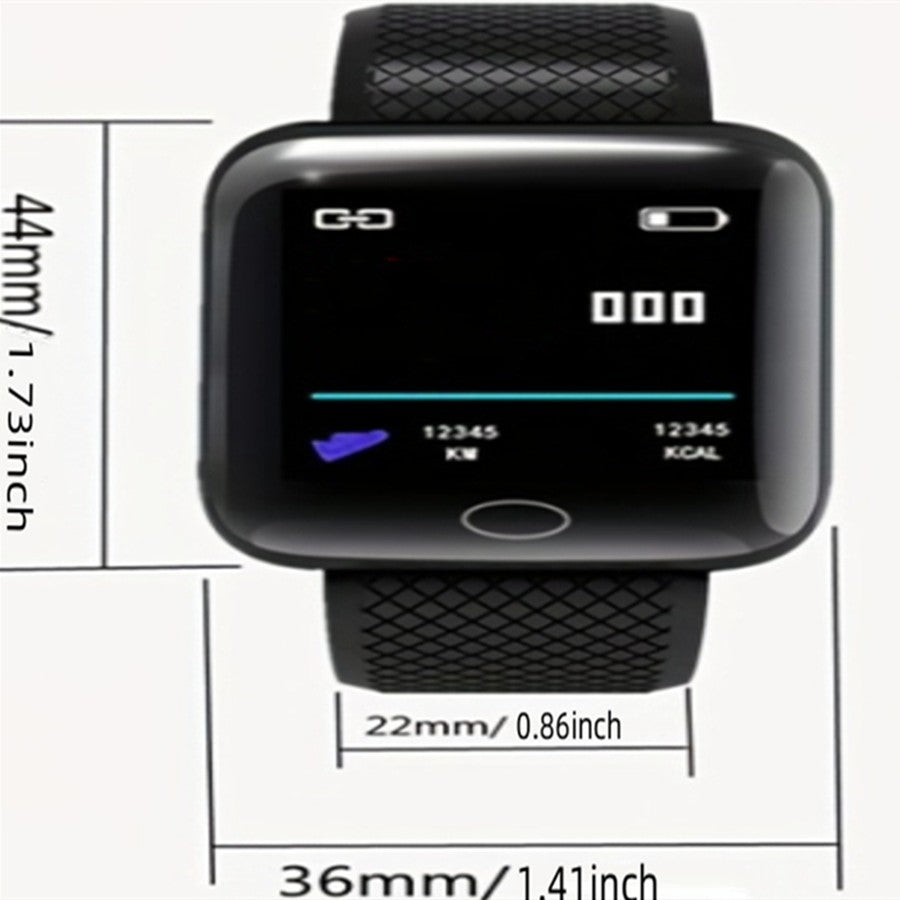 Smartwatch CHAOGENB 116 Plus / Y68 com Monitor Cardíaco e Pedômetro — imagem 5 de 11