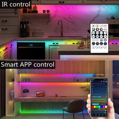 Fita LED RGBIC Endereçável com Controle por App de 1 a 30 m — imagem 1 de 8