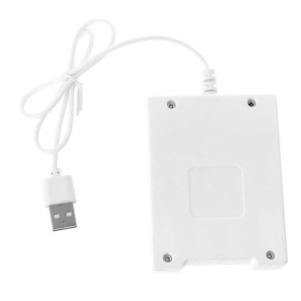 Carregador de Pilhas AA e AAA USB — 4 Slots com Proteção contra Curto-Circuito