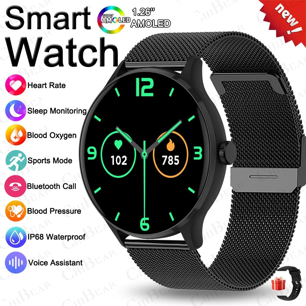 Smartwatch ChiBear com Chamadas Bluetooth e Tela HD 1,26" — imagem 9 de 22