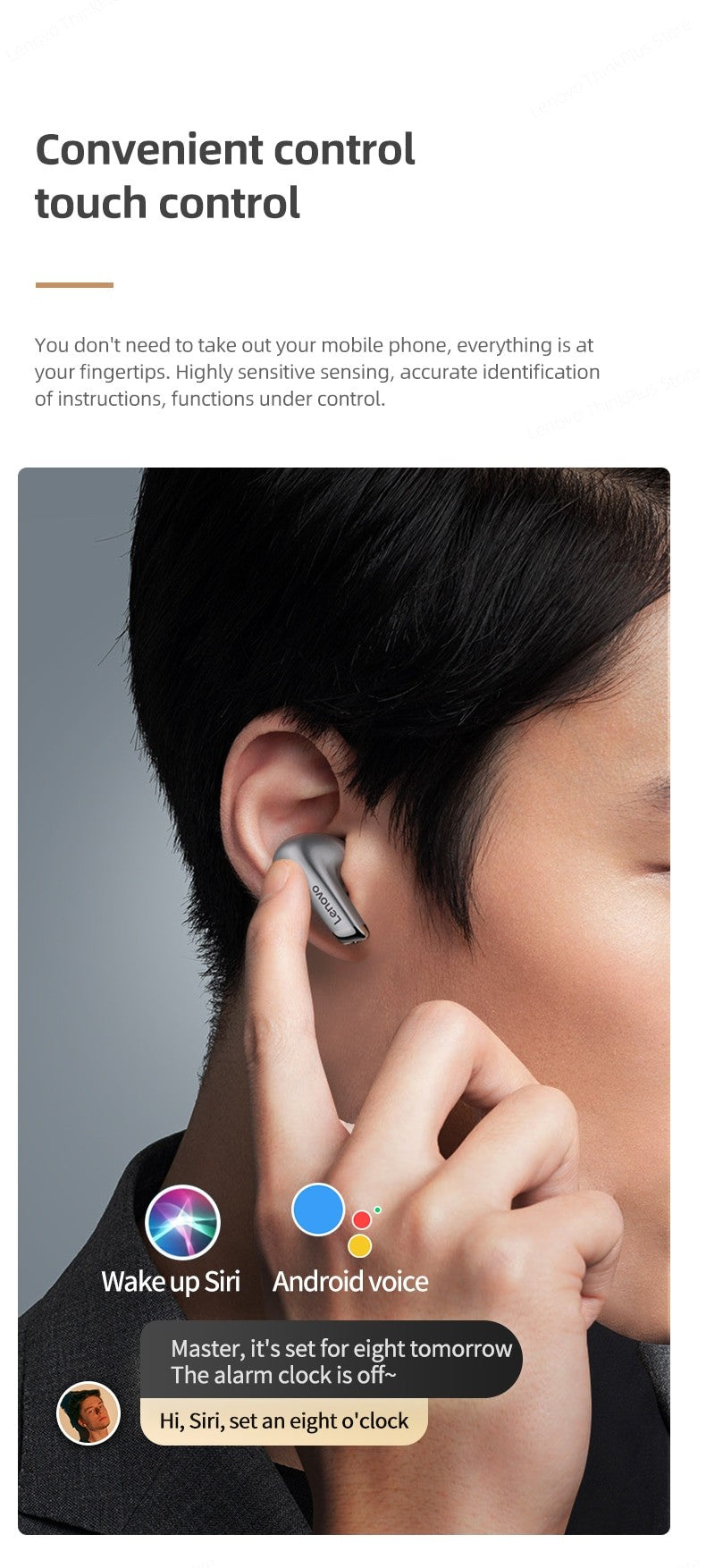 Fone Bluetooth Lenovo LP5 HiFi — Qualidade de Som Superior — Hive