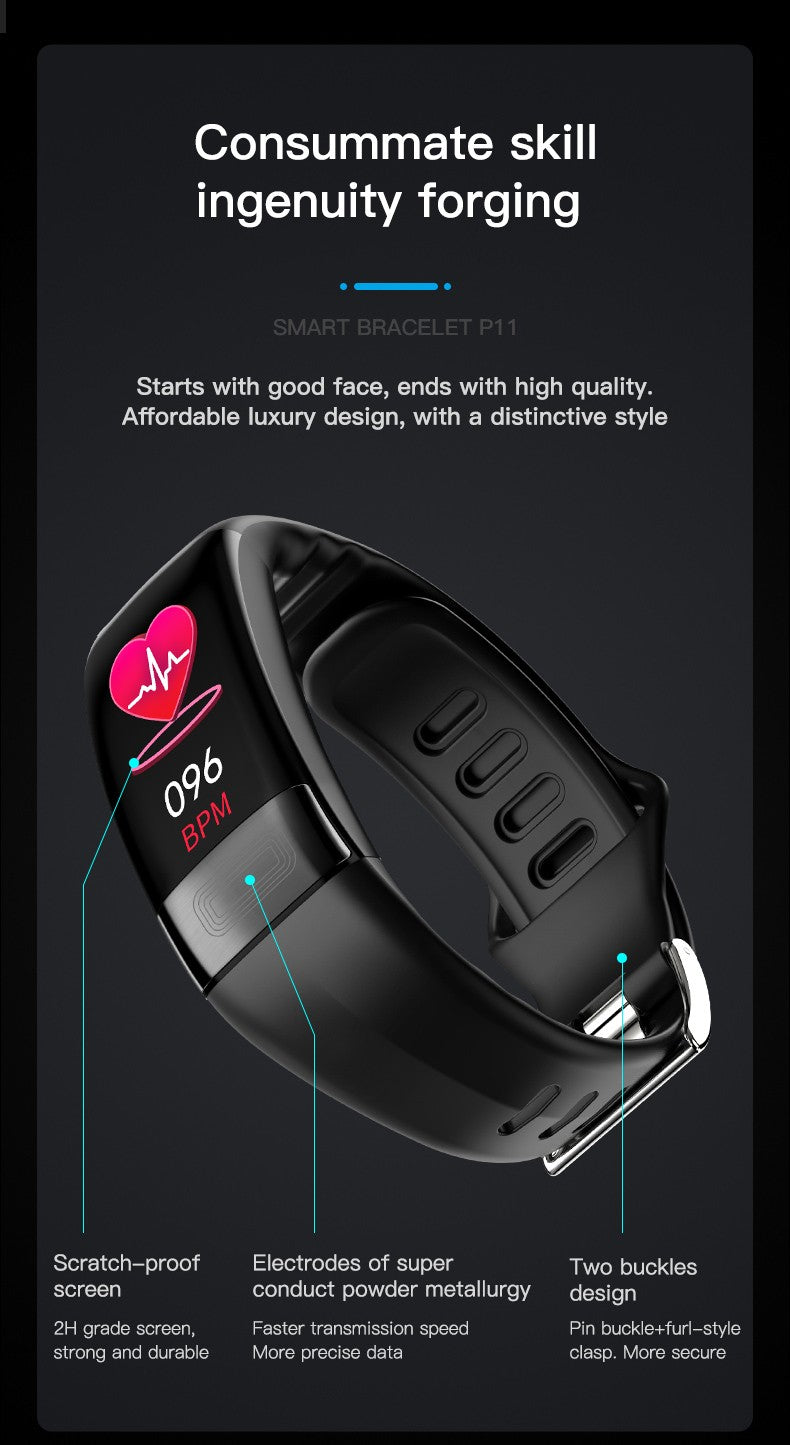 Smartband EFFEOKKI com Monitor ECG e PPG — imagem 12 de 19