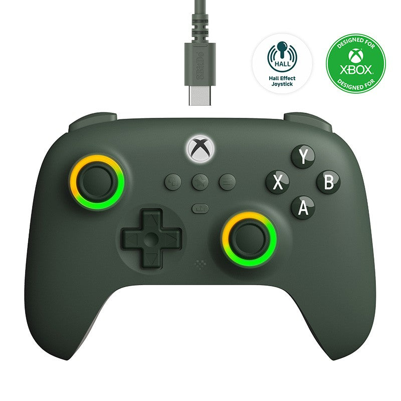 Controle 8BitDo Ultimate C com Fio para Xbox e PC com Hall e RGB — imagem 11 de 13