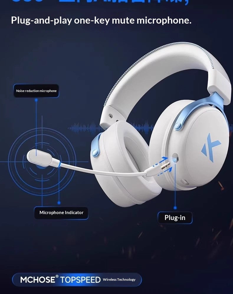 Headset Gamer MCHOSE V9 Pro 2 Sem Fio com Microfone — imagem 9 de 22