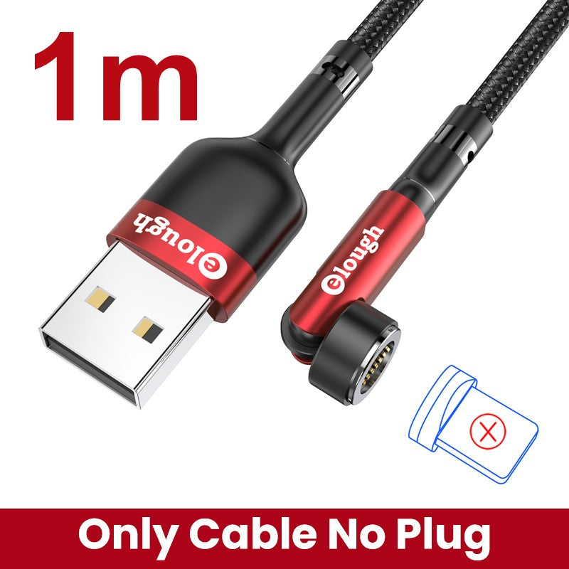 Cabo Magnético Elough 540 3A — Micro USB e Tipo C Carregamento Rápido — imagem 1 de 11