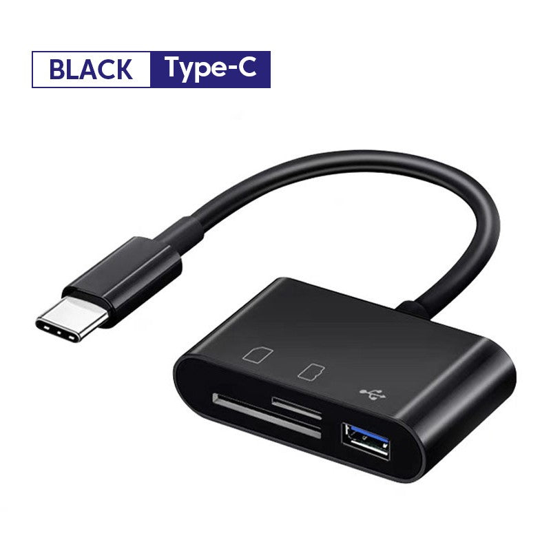 Leitor de Cartão USB-C OLAF para SD e MicroSD/TF — imagem 2 de 7