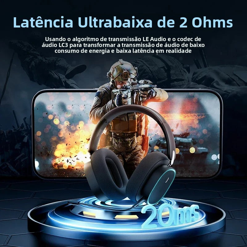 Headset Gamer Baseus AeQur GH02 Multimodo com Microfone