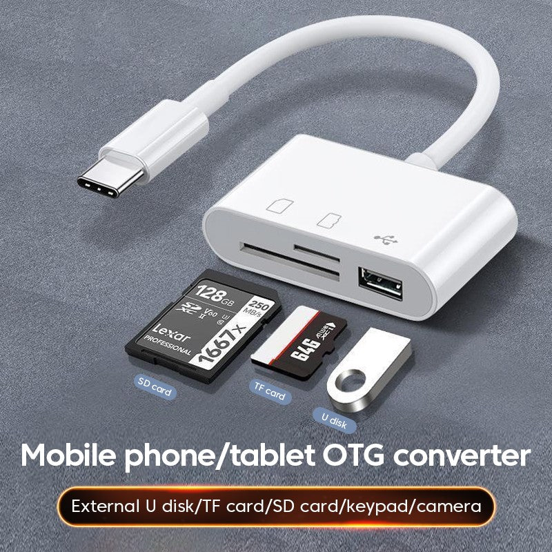 Leitor de Cartão USB-C OLAF para SD e MicroSD/TF — imagem 4 de 7