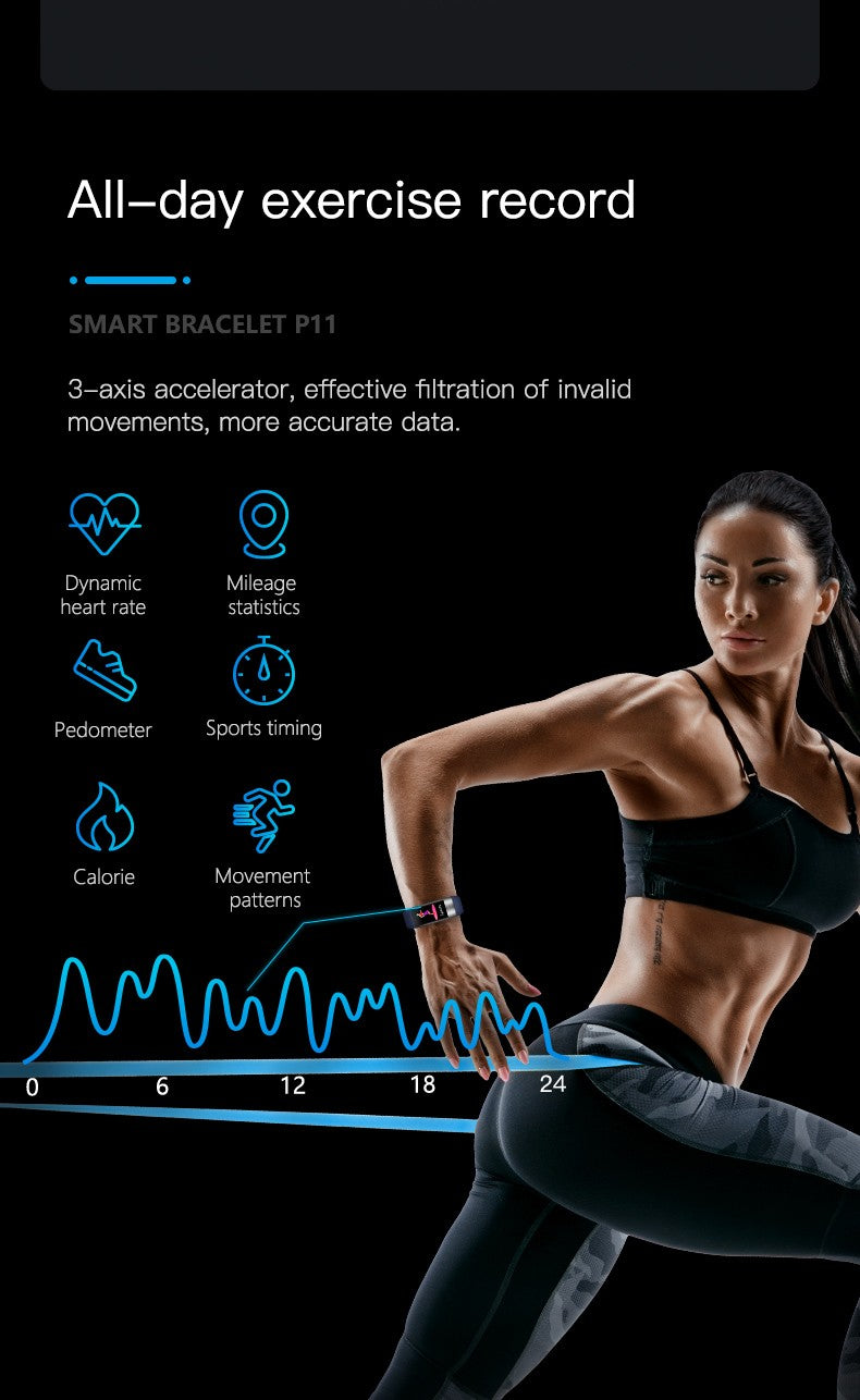Smartband EFFEOKKI com Monitor ECG e PPG — imagem 15 de 19