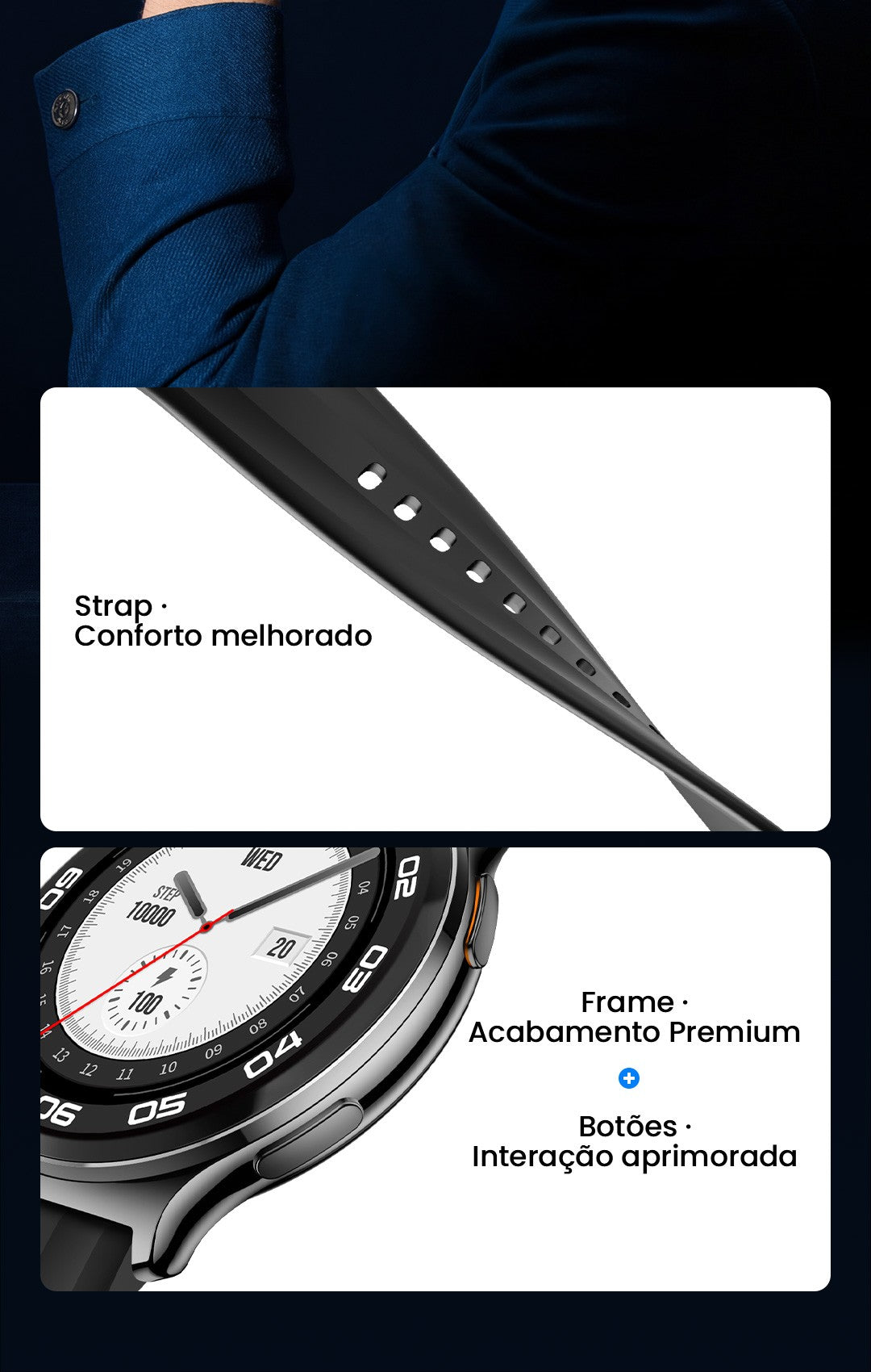 Smartwatch Haylou Solar Lite 2 com Tela AMOLED 1,43" e Bluetooth 5.4 — imagem 6 de 29