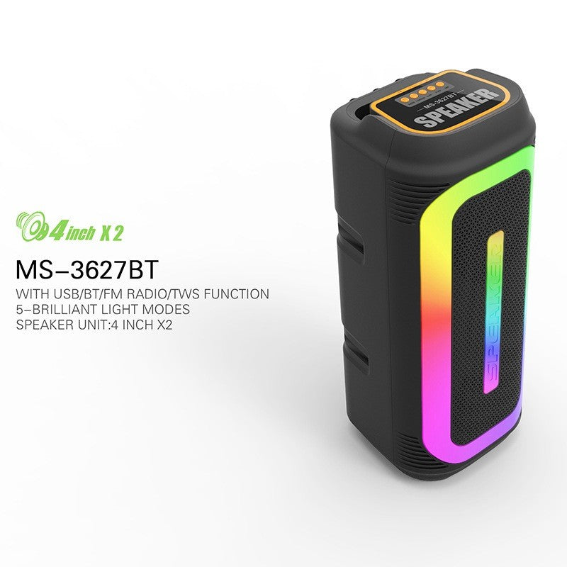 Caixa de Som Bluetooth Portátil 30W LED RGB FM e USB — Hive