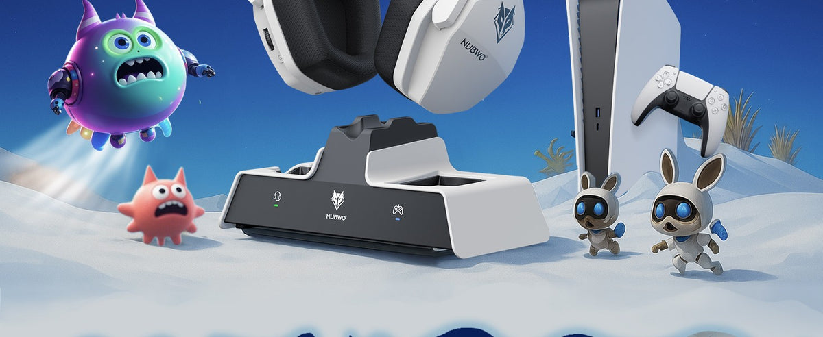 Headset Gamer NUBWO G06 Sem Fio com Microfone — imagem 15 de 28