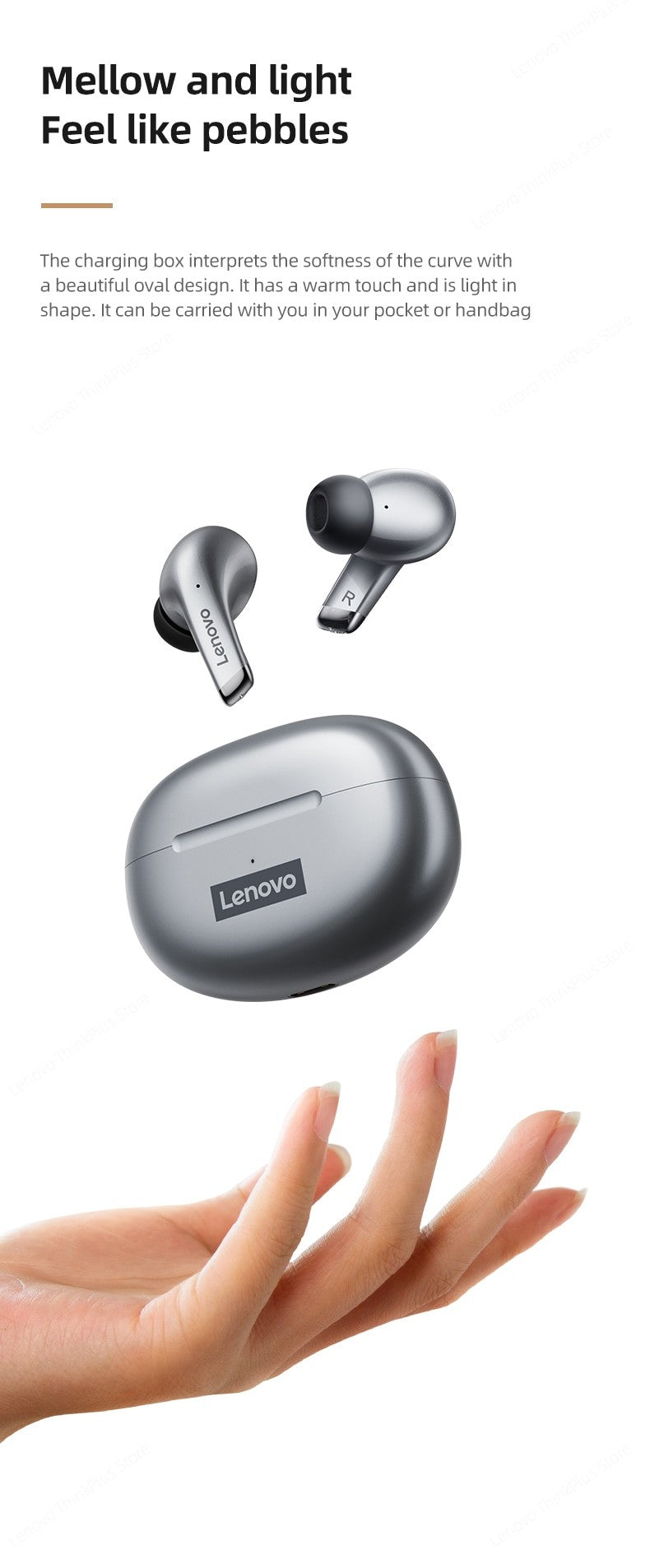 Fone Bluetooth Lenovo LP5 HiFi — Qualidade de Som Superior — Hive