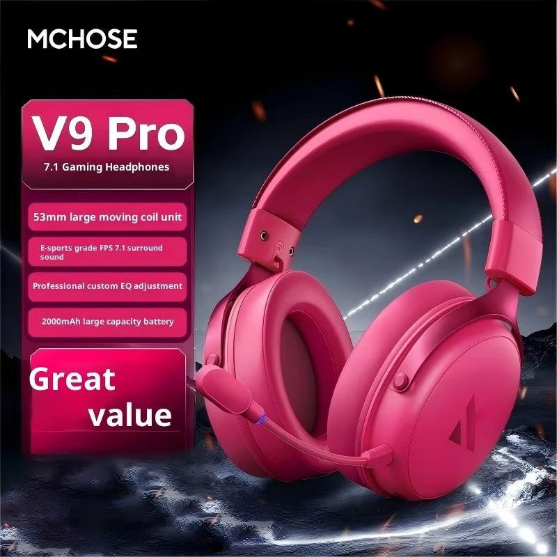 Headset Gamer MCHOSE V9 Pro 2 Sem Fio com Microfone — imagem 16 de 22