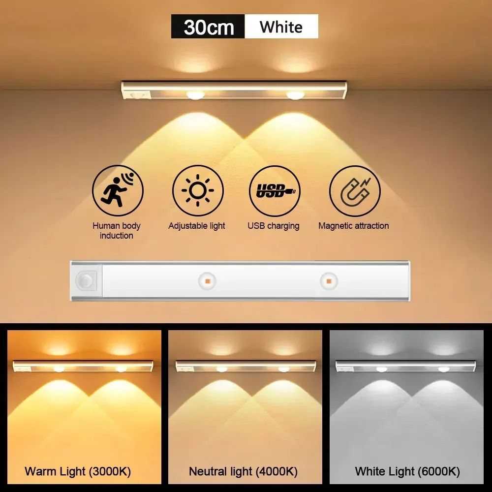 Luminária LED AmmToo para Armário com Sensor de Movimento — imagem 3 de 15