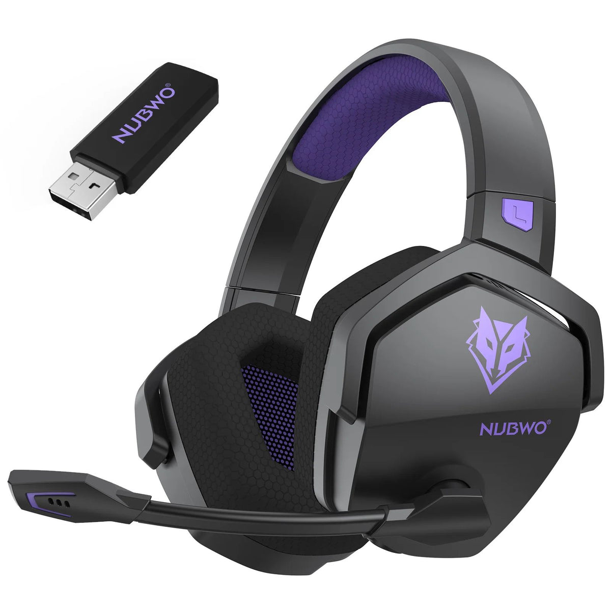 Headset Gamer NUBWO G06 Sem Fio com Microfone — imagem 11 de 28