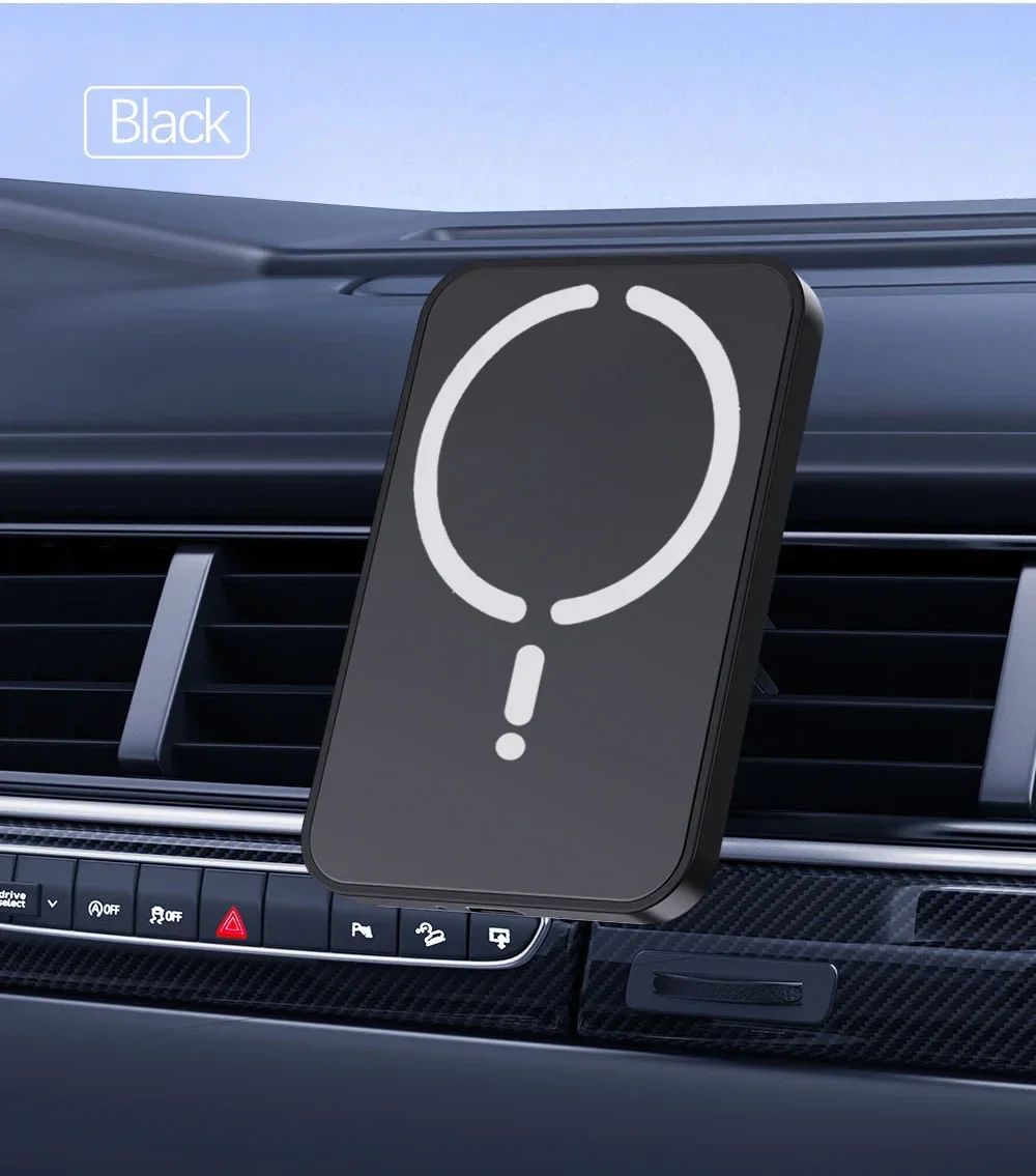 Carregador Veicular Magnético VIKEFON até 15W com Suporte 360° — imagem 1 de 9