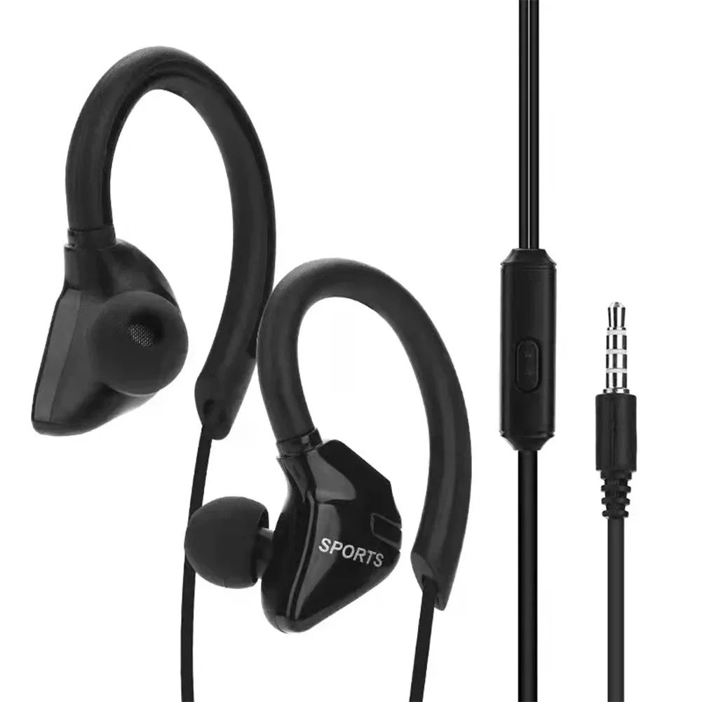 Fone de Ouvido Esportivo com Gancho 3.5mm — À Prova d'Água com Microfone — imagem 11 de 12