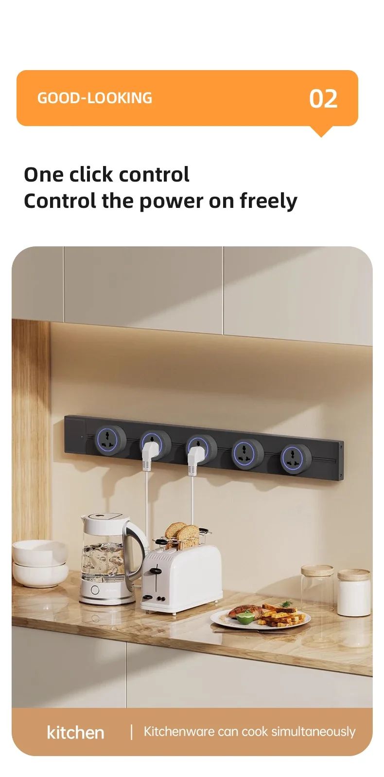Tomada de Trilho Universal Modular de Parede com Interruptor — imagem 16 de 34