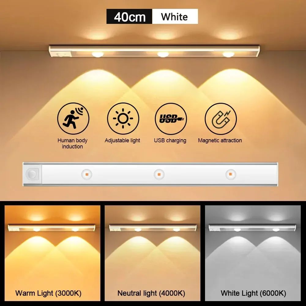Luminária LED AmmToo para Armário com Sensor de Movimento — imagem 2 de 15