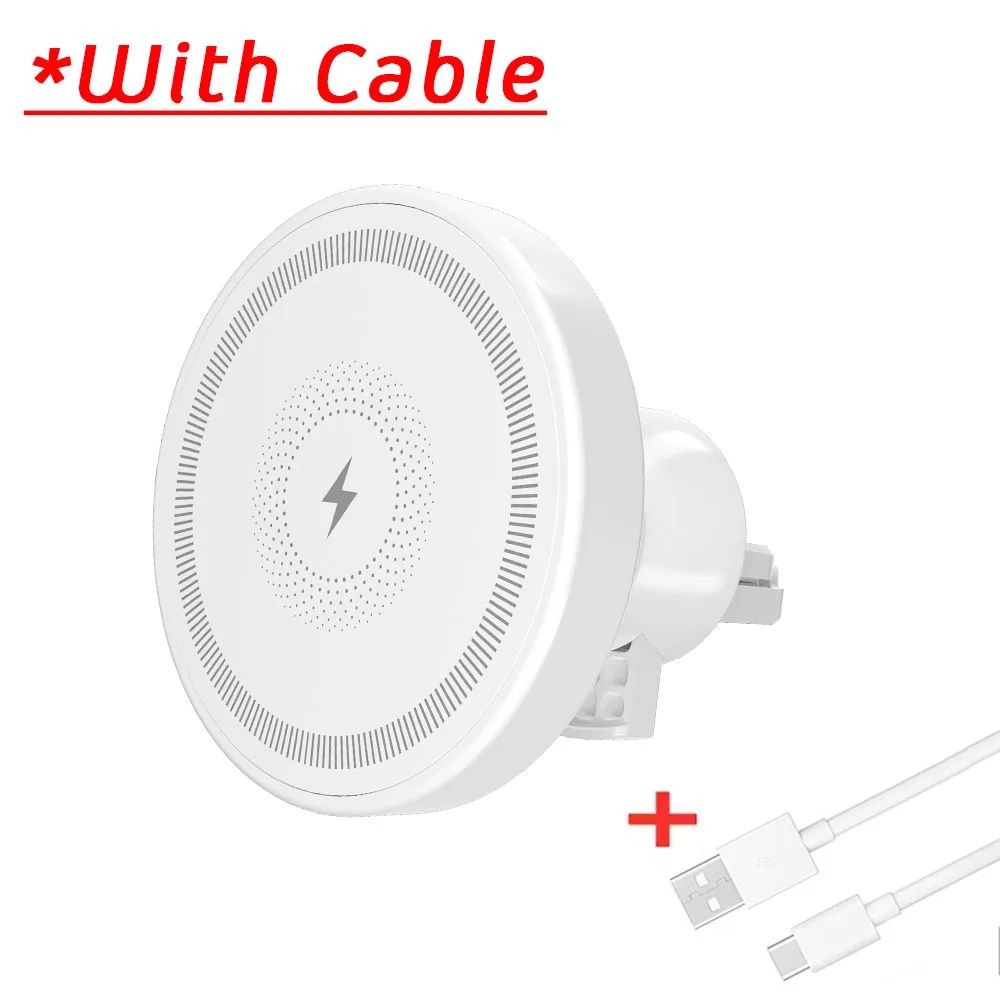 Carregador Veicular Magnético VIKEFON até 15W com Opções Com e Sem Cabo — imagem 7 de 11