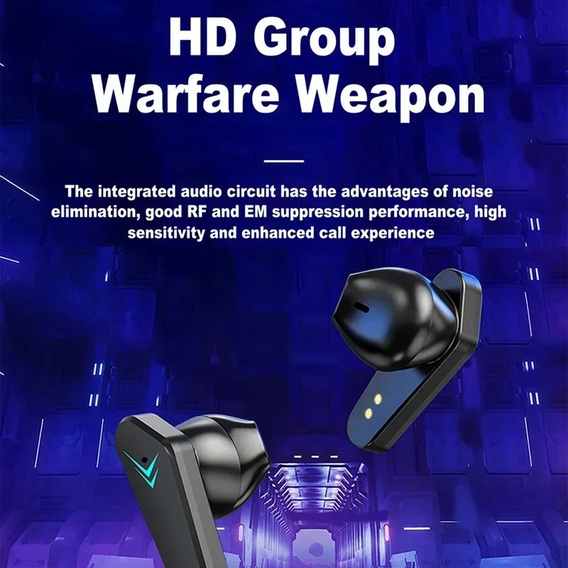 Fone Gamer Bluetooth AR X15 65ms Baixa Latência — Som Imersivo — Hive