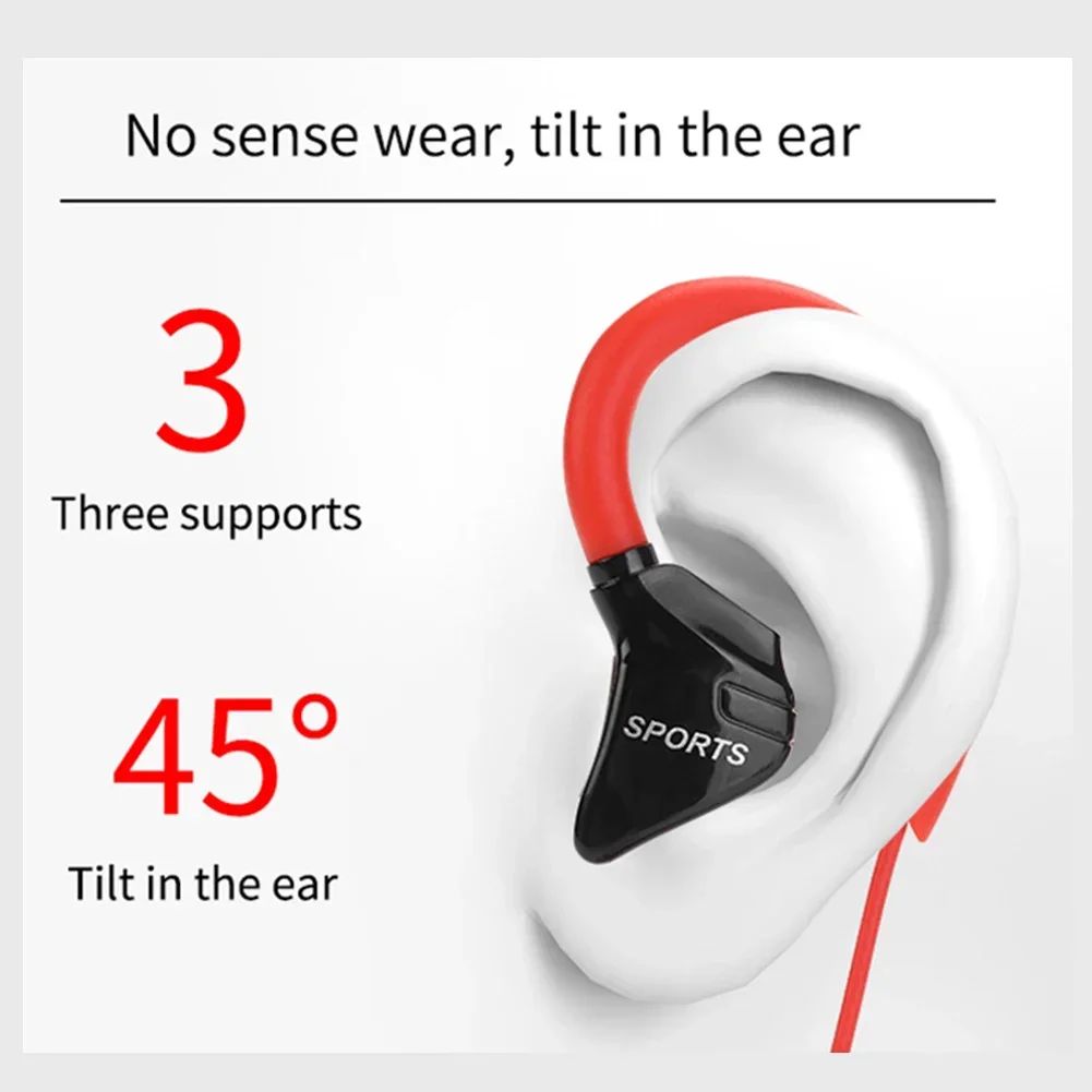 Fone de Ouvido Esportivo com Gancho 3.5mm — À Prova d'Água com Microfone — imagem 10 de 12