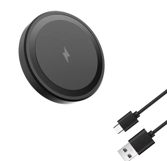 Carregador Magnético Sem Fio Qi 15W com USB-C — imagem 4 de 8