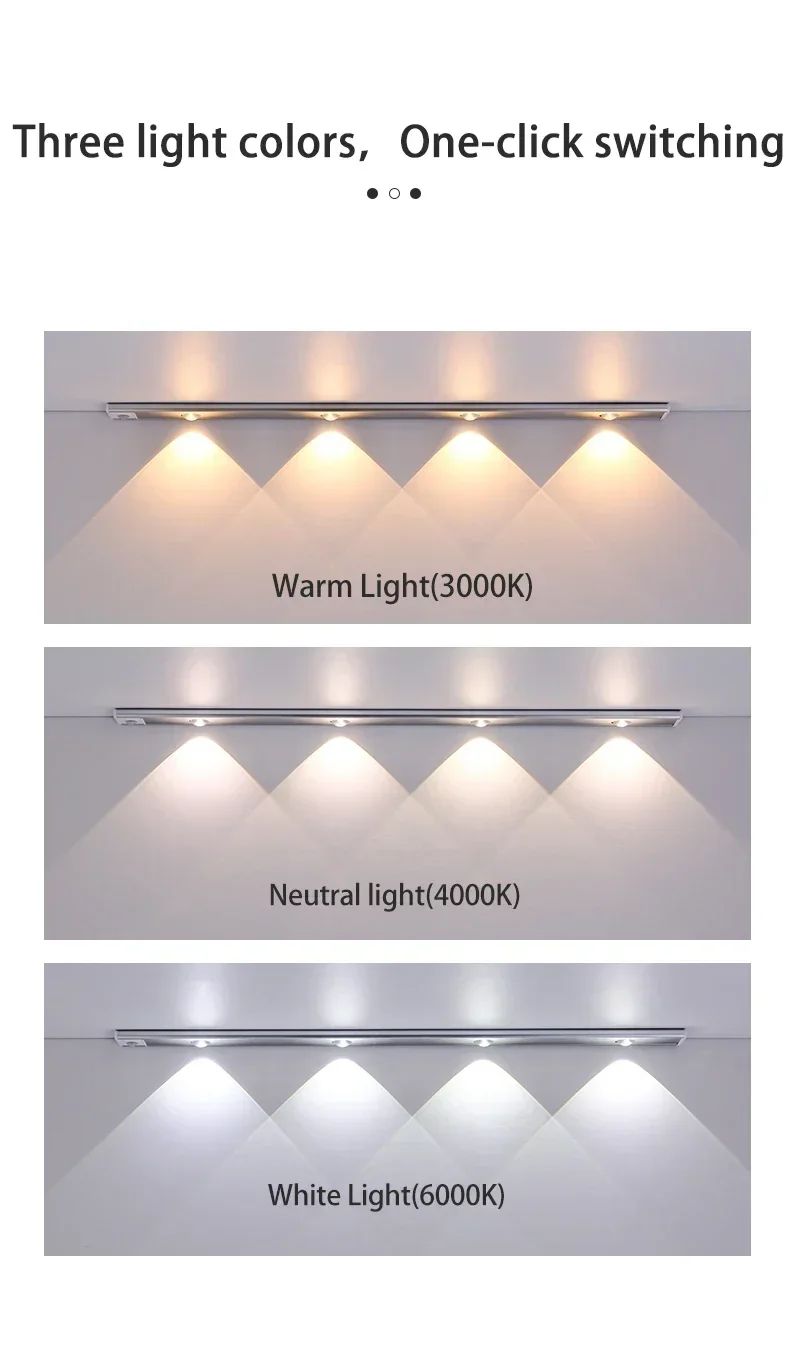 Luminária LED AmmToo para Armário com Sensor de Movimento — imagem 5 de 15