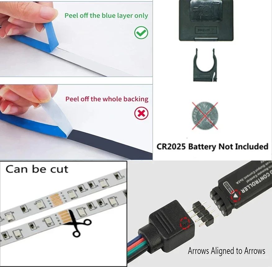 Fita LED RGB LeiiGeeGo USB 5V com Opções de Controle — imagem 9 de 10