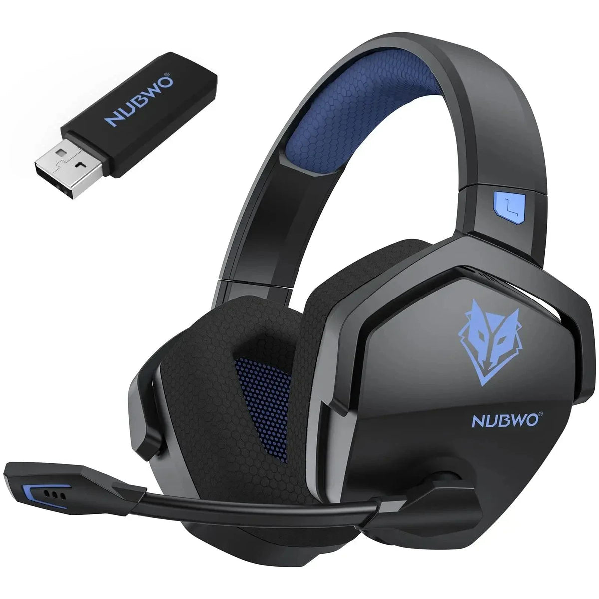 Headset Gamer NUBWO G06 Sem Fio com Microfone — imagem 3 de 28