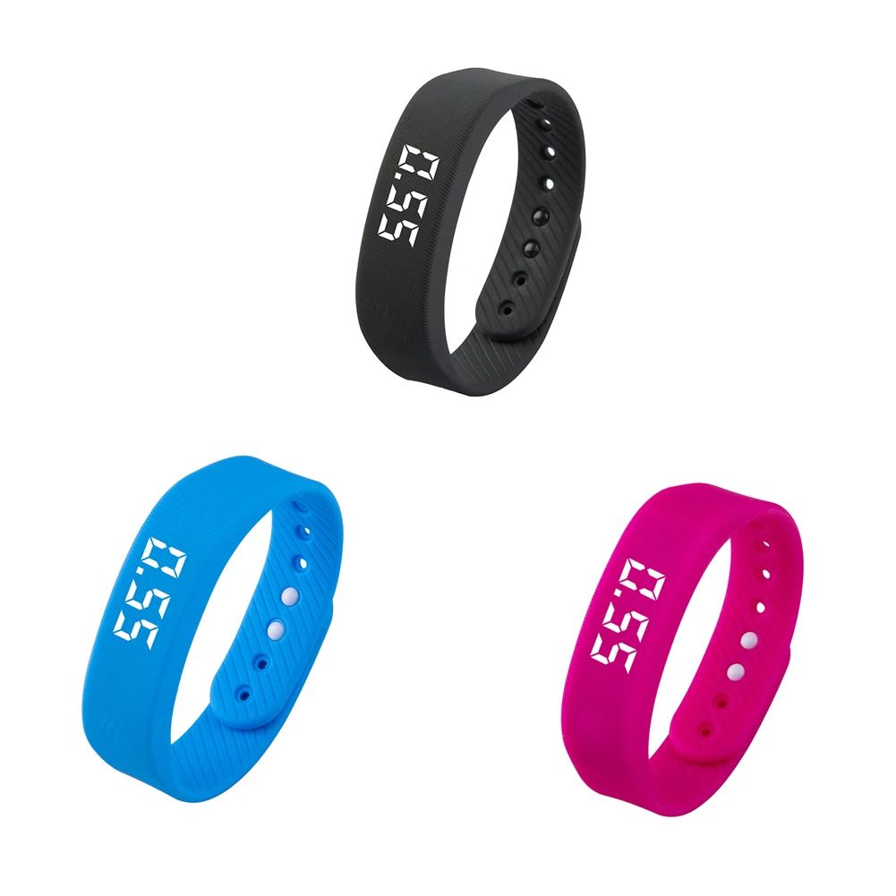 Pulseira Esportiva Digital com Pedômetro e Visor LED — imagem 7 de 13