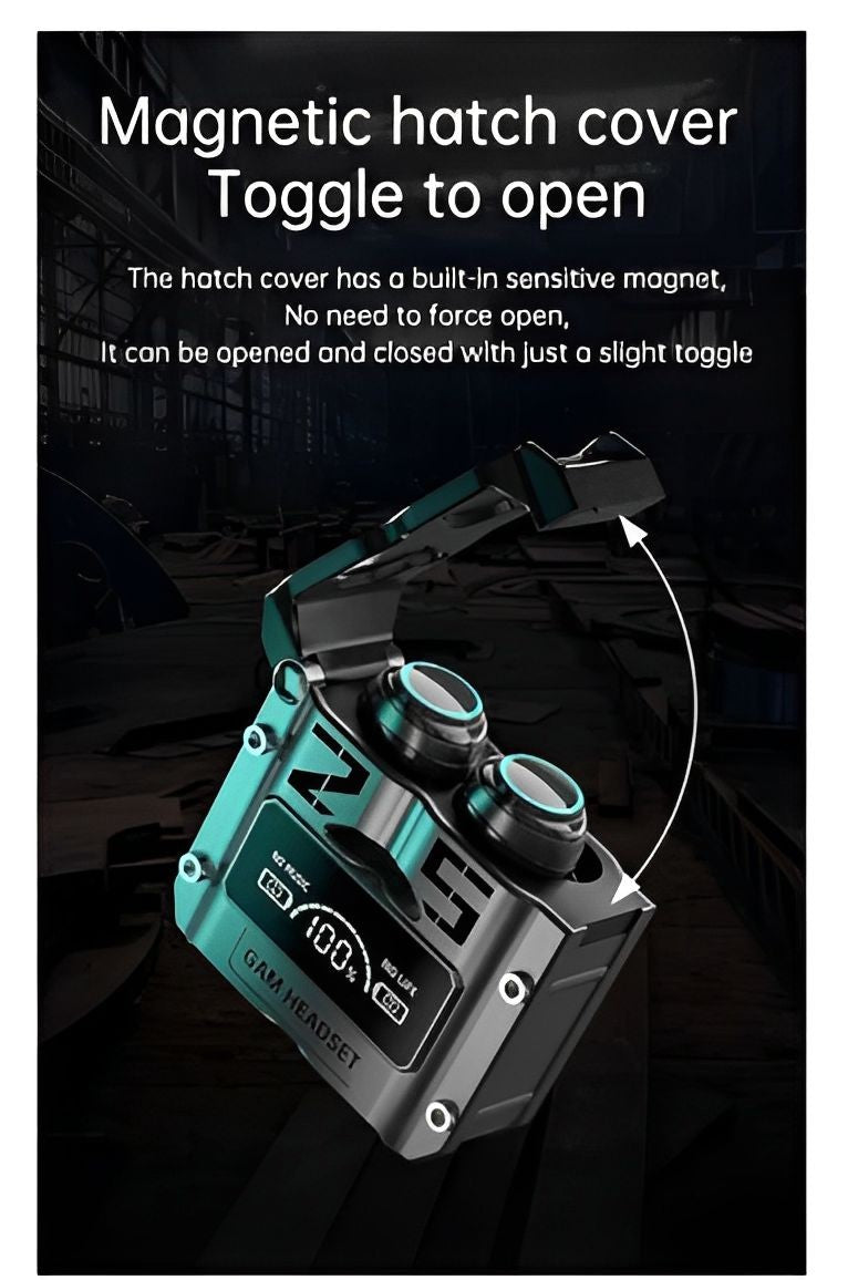 Fone De Ouvido Sem Fio Bluetooth M25 TWS Com Controle De Toque Redução De Ruído