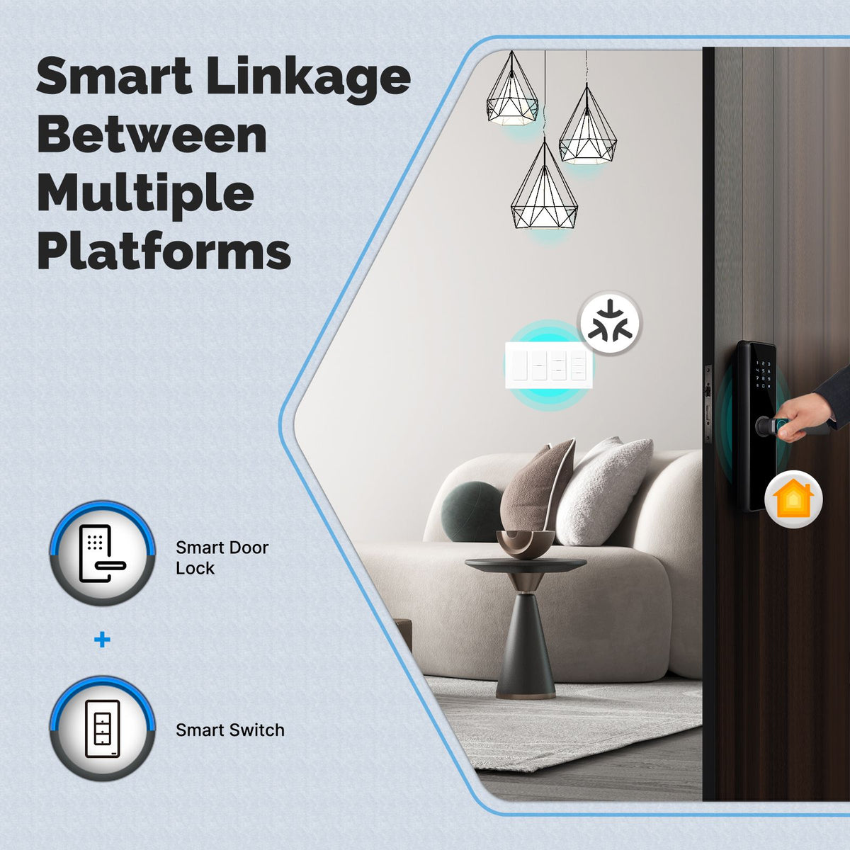 Interruptor Inteligente Wi-Fi MOES Matter — Casa Inteligente — Hive