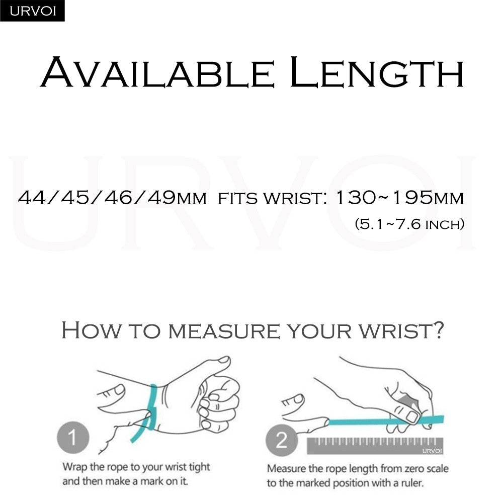 Pulseira URVOI Ocean de Silicone para Apple Watch — imagem 2 de 55
