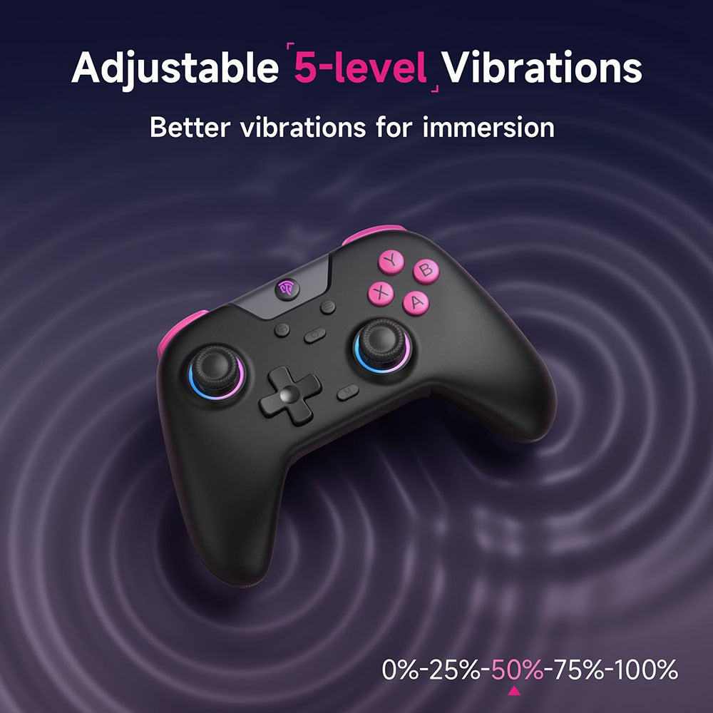 Controle EasySMX X05 Multimodo com Joysticks Hall e RGB — imagem 4 de 12