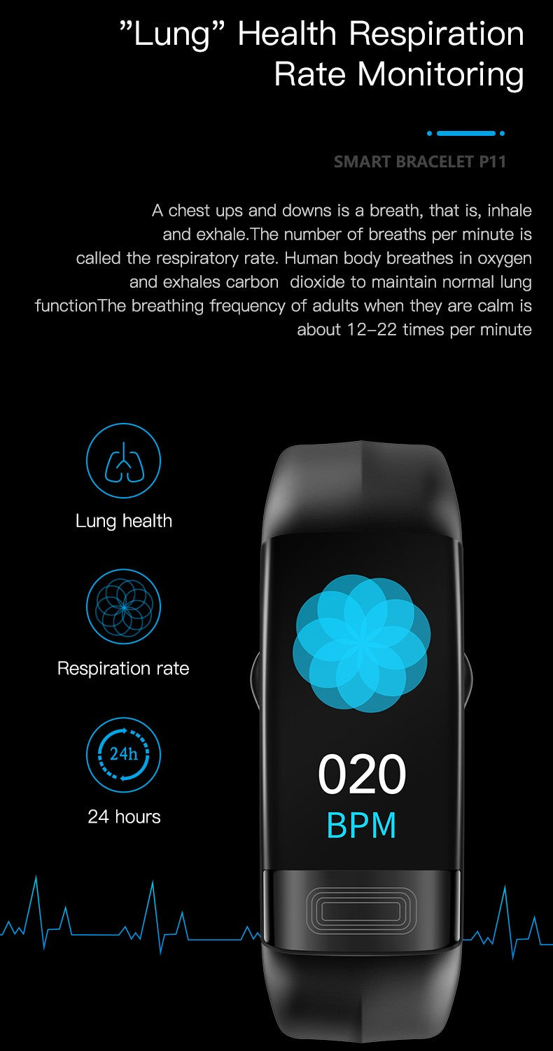 Smartband EFFEOKKI com Monitor ECG e PPG — imagem 2 de 19