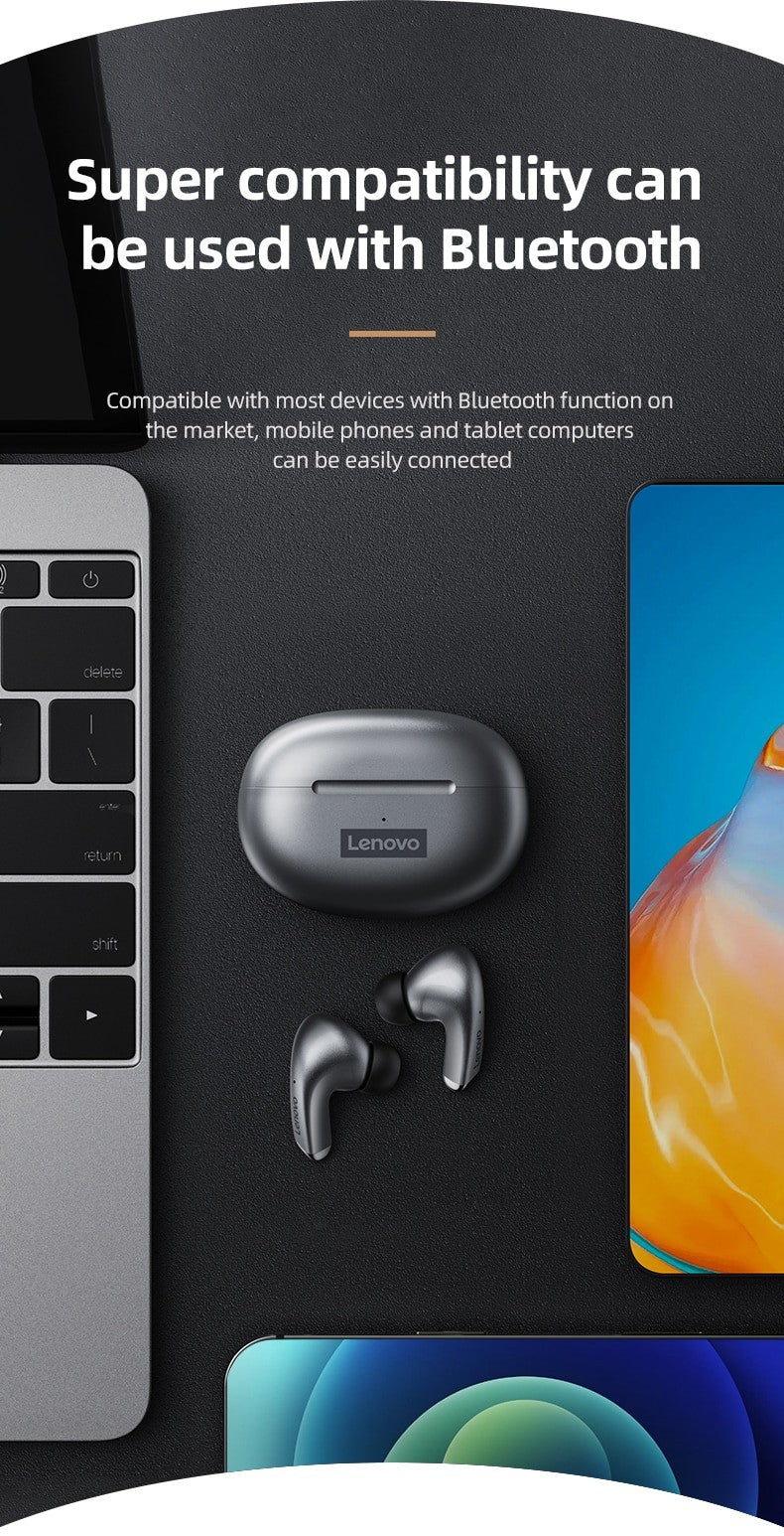 Fone Bluetooth Lenovo LP5 HiFi — Qualidade de Som Superior — Hive