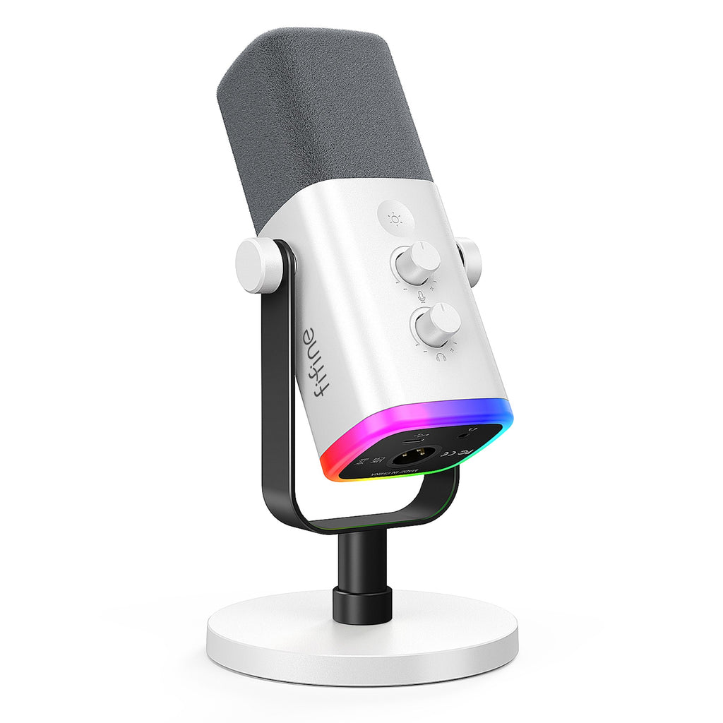 Microfone Dinâmico FIFINE AM8 USB-C e XLR com RGB — imagem 12 de 19