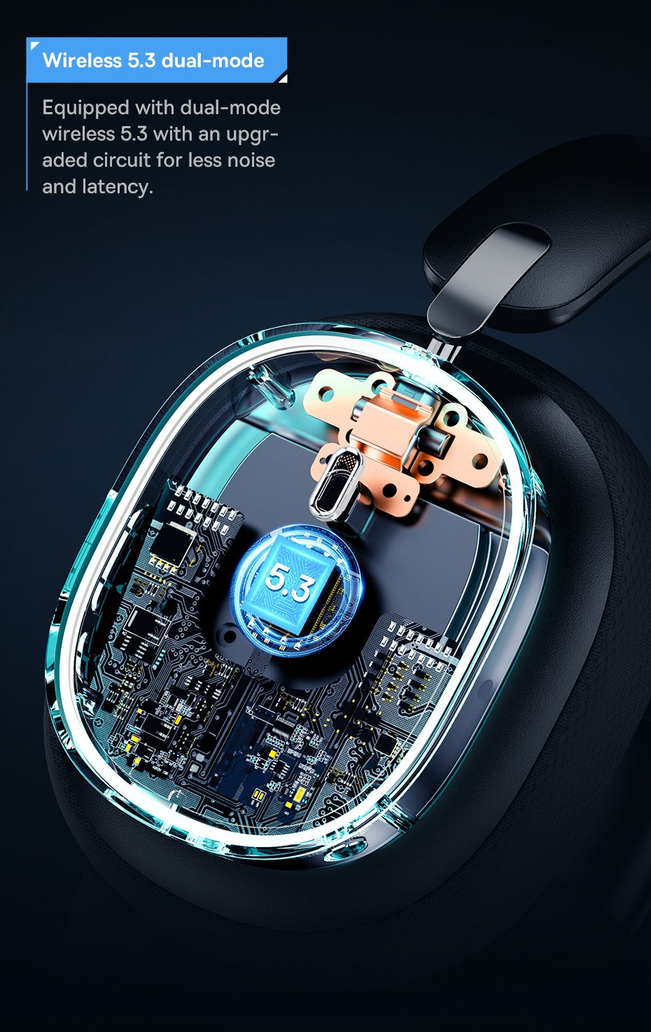 Headset Gamer Baseus AeQur GH02 Multimodo com Microfone